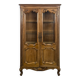 Vitrine de style Louis XV en Merisier