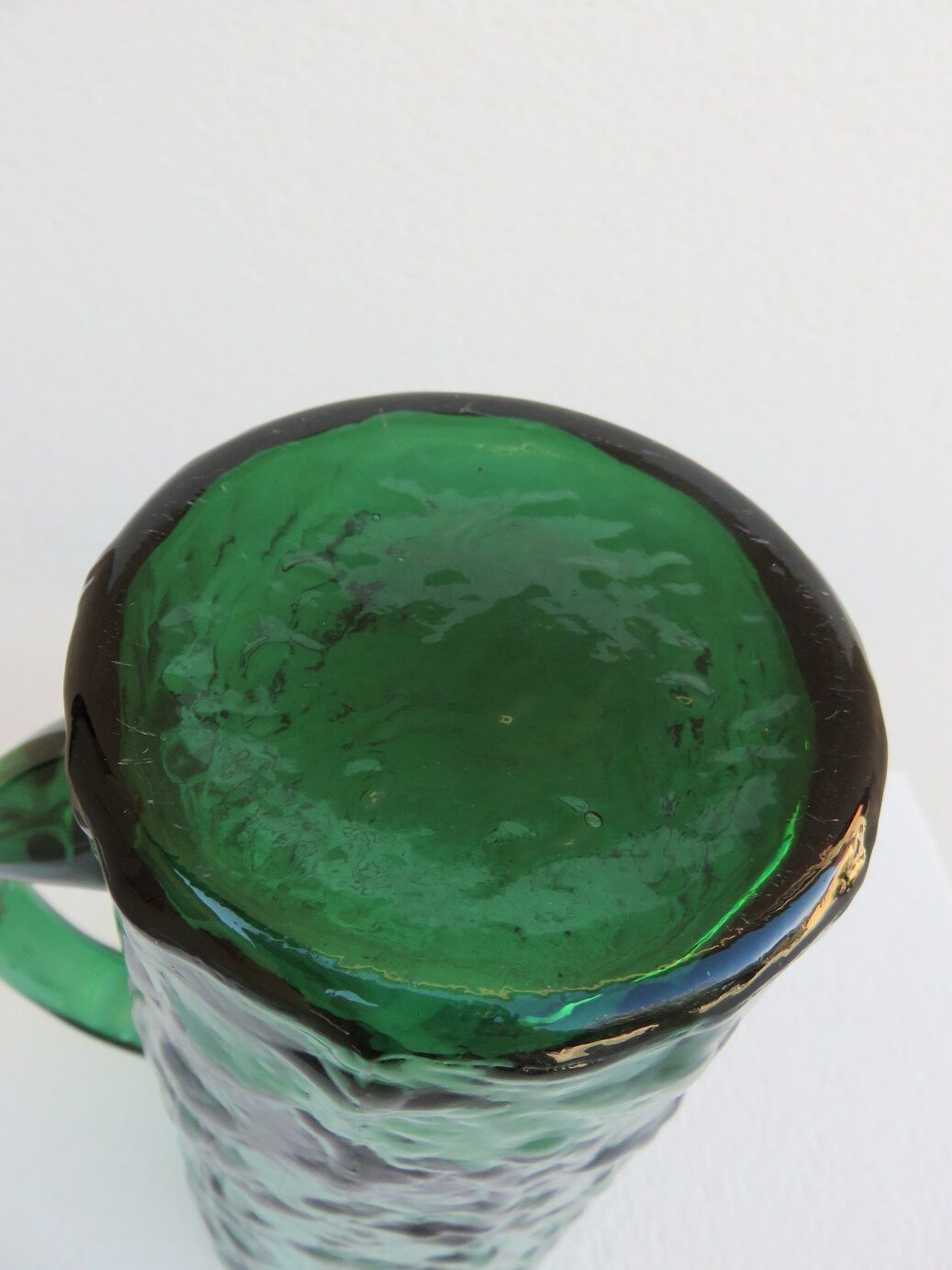 Pichet en verre année 60