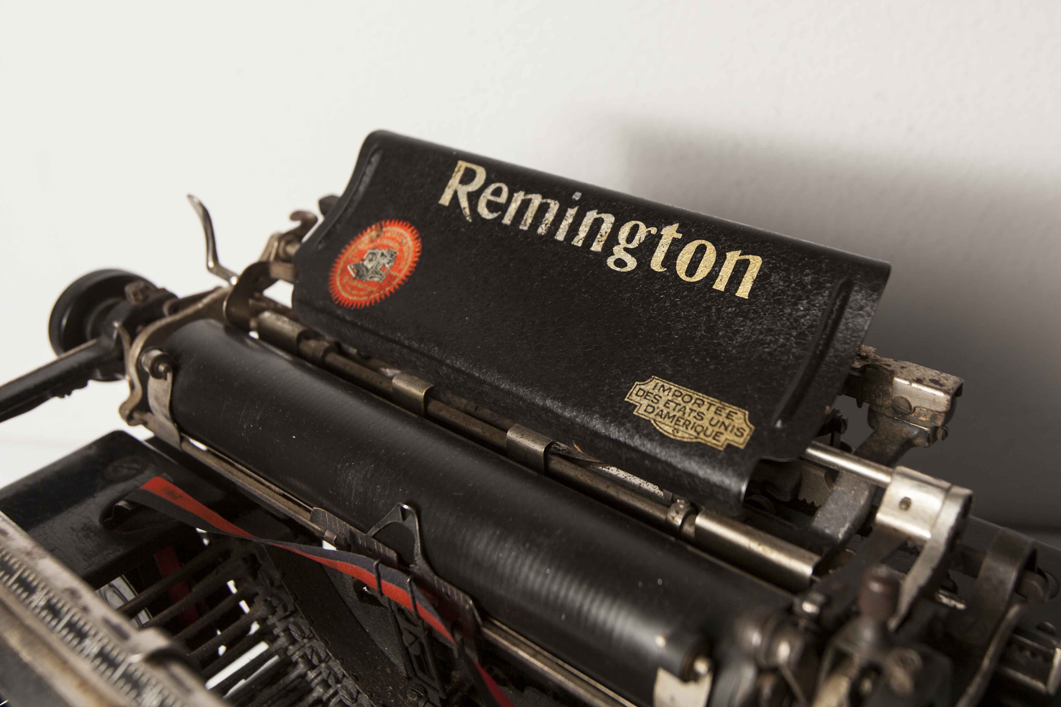 Machine à écrire Remington standard N°10 de 1909 #RA75079 fonctionnelle