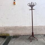 Old hat rack coat rack bistro parrot