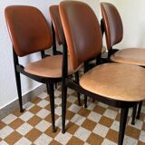 Baumann Pegasus chairs from the 60s (X4)