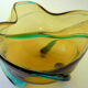 Art-new cut in stretched glass. Around 1900.