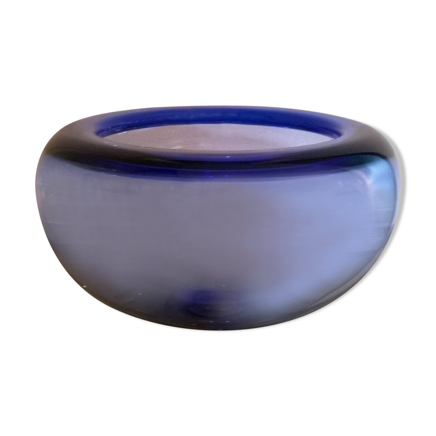 Holmegaard Royal Copenhagen crystal trinket bowl by Per Lutken
