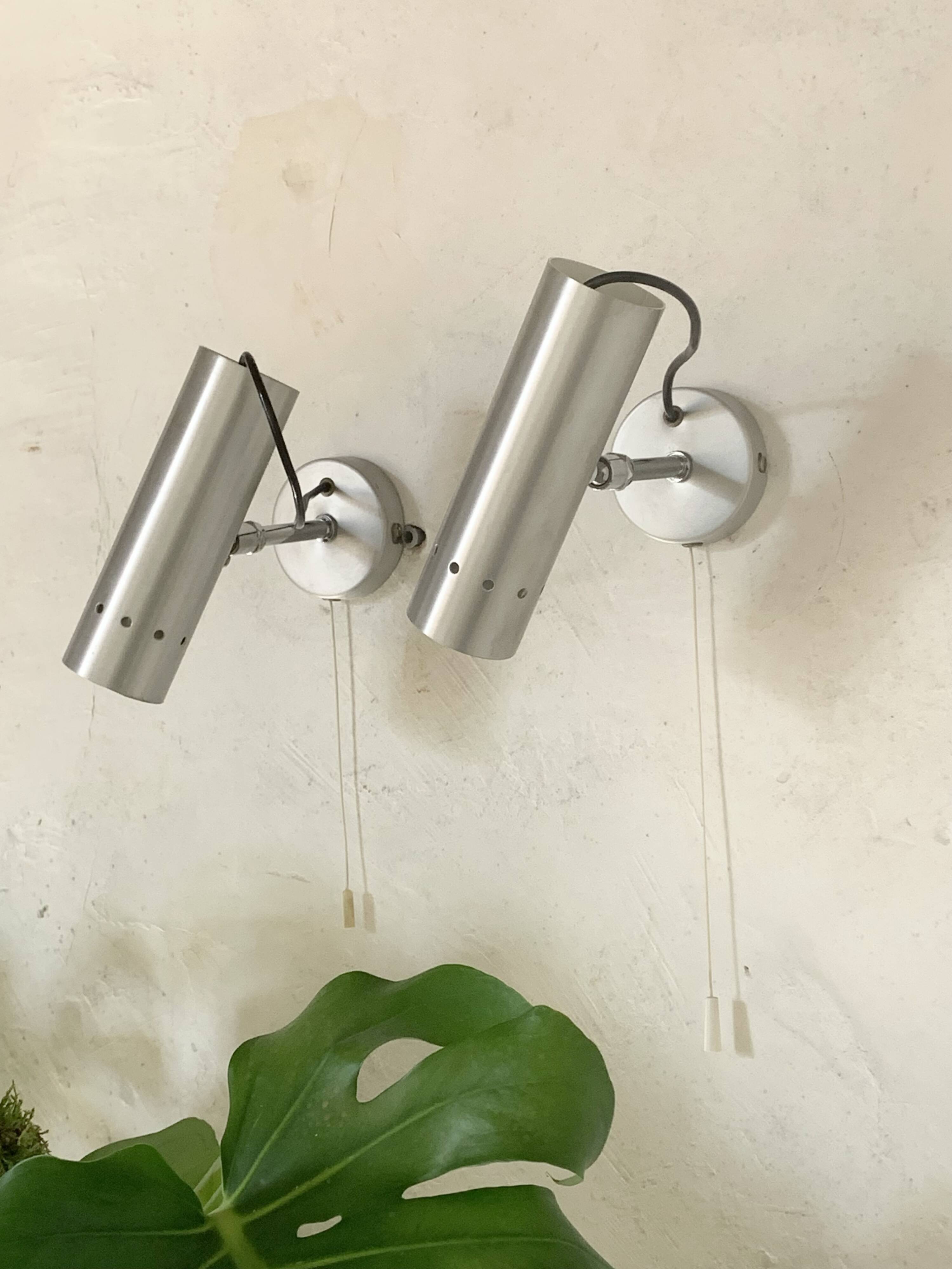 Vintage wall spotlights