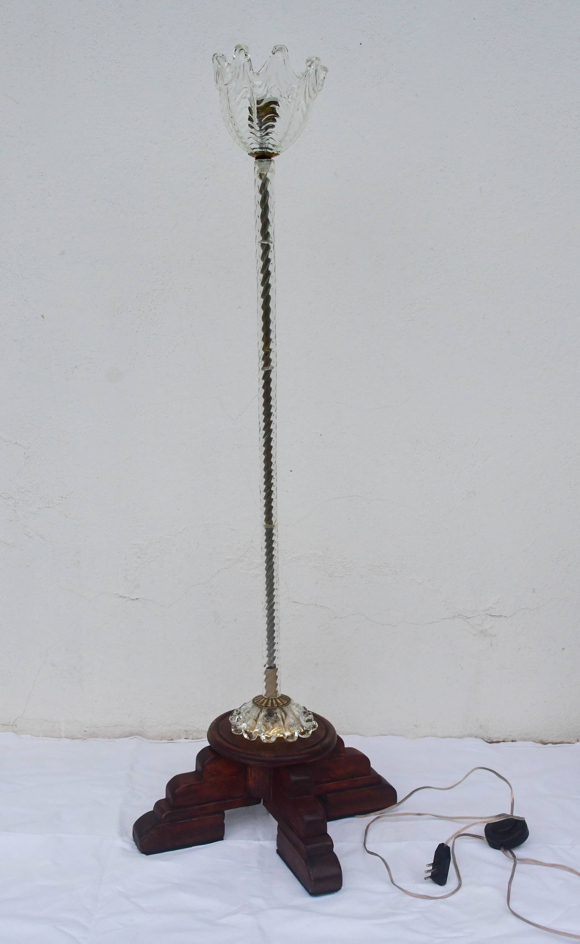 Vintage Barovier e Toso floor lamp
