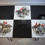 Side table of 1960 for vinyl discs
