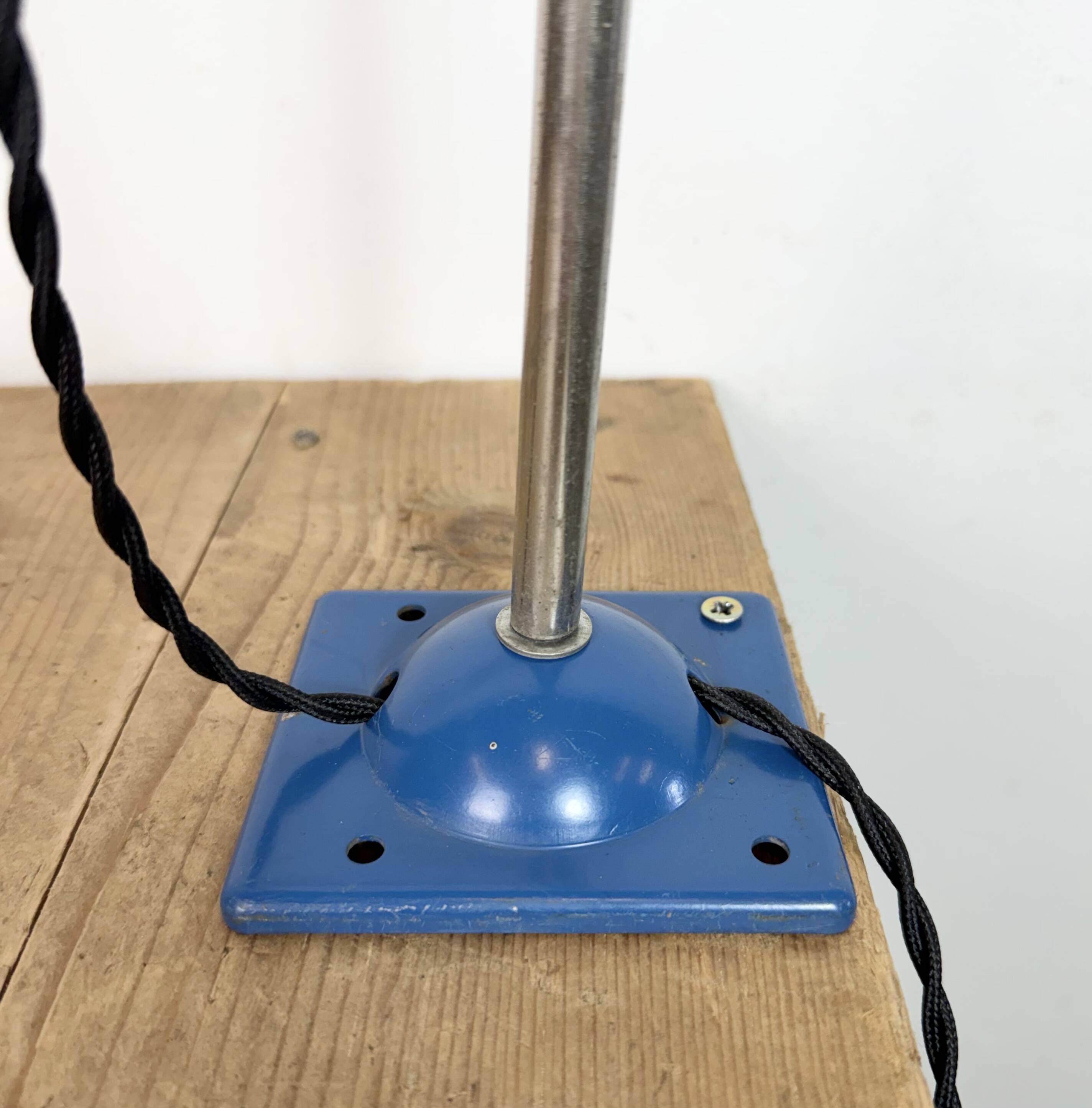 Industrial East German Scissor Lamp from VEB Zweckleuchtenbau Dresden, 1950