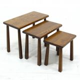 Oak Nesting Tables.