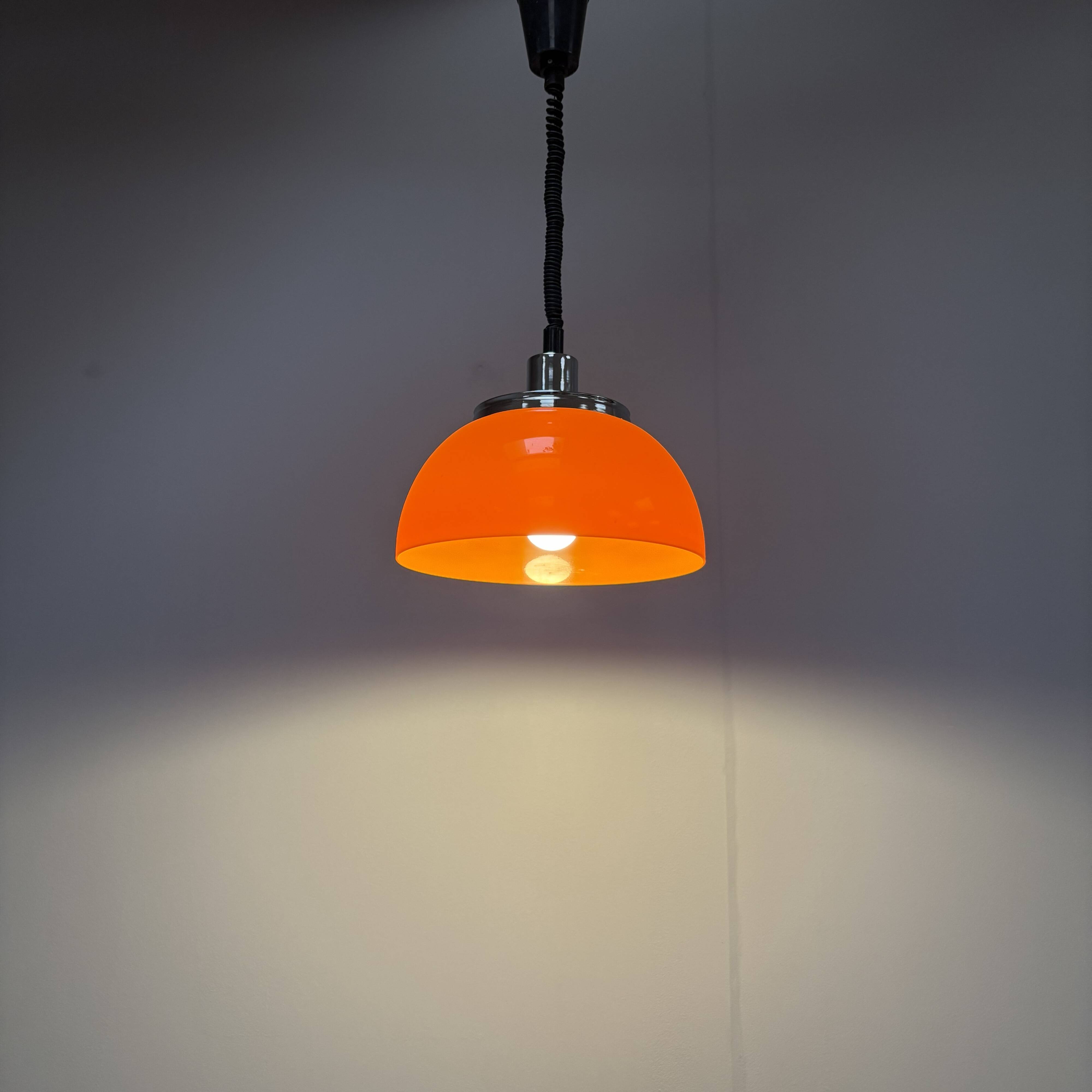 Mid-century Pendant by Meblo, Harvey Guzziny, 1970s, Italy