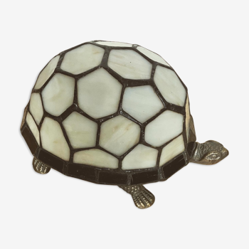 Lampe tortue style Tiffany années 1980