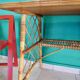 Office vintage rattan.