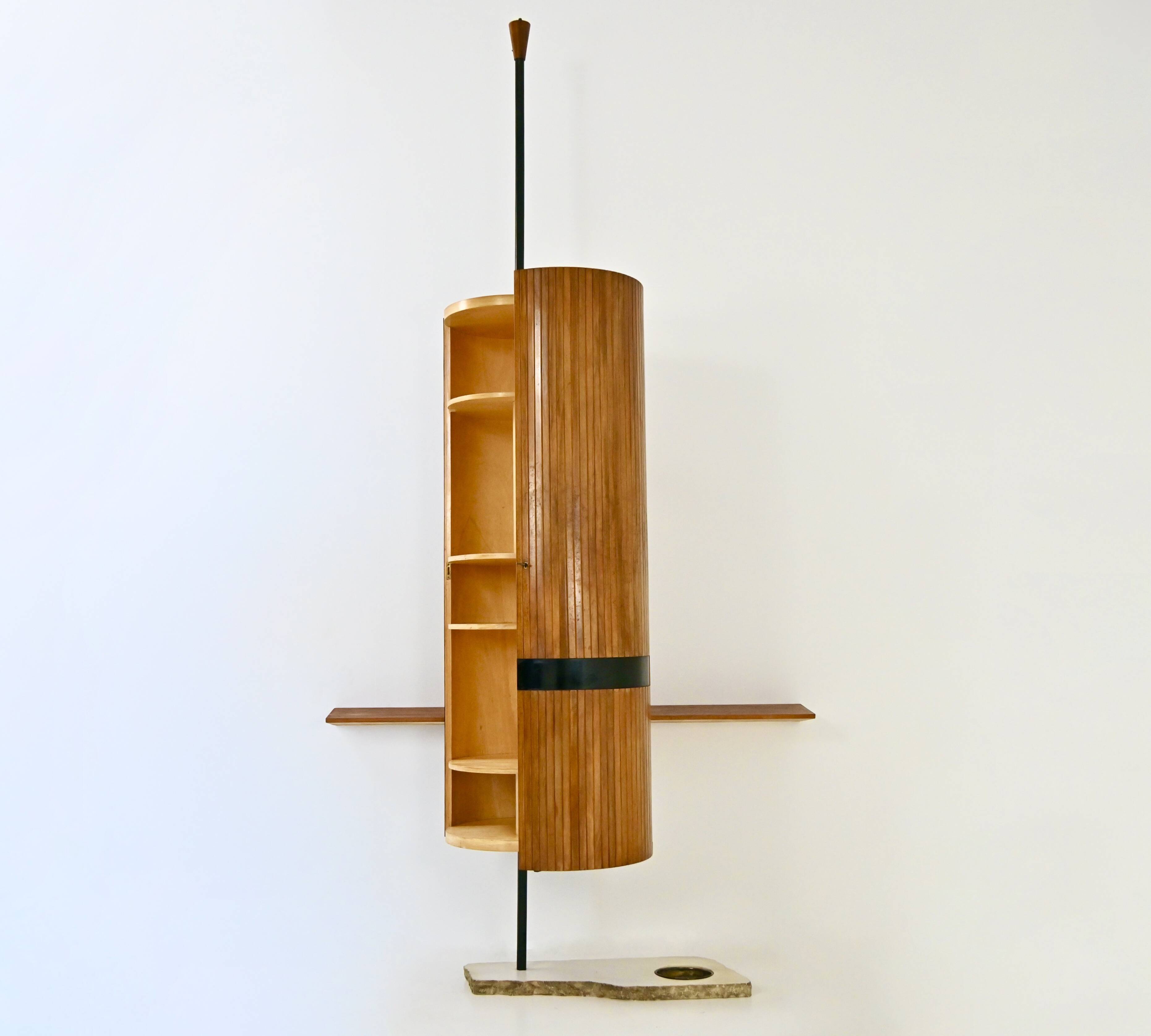 Italian wall library by Vittoriano Viganò, 1960s