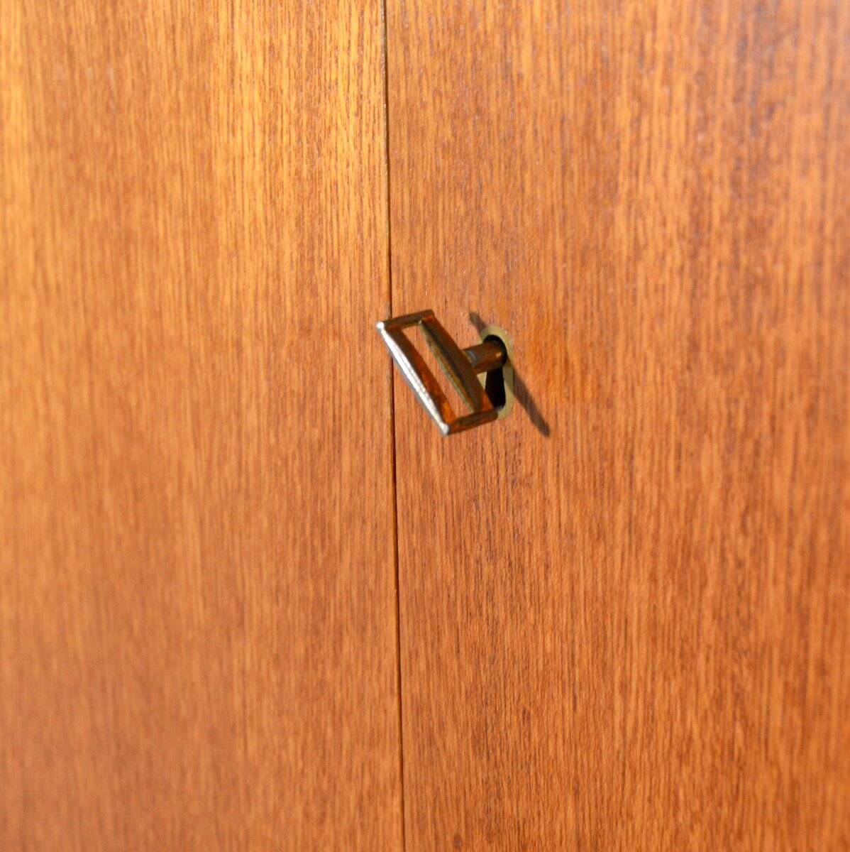 Scandinavian Design Wall System in Teak WHB Vintage 1960