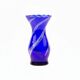 Vase bleu en verre de Murano