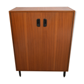 Vintage teak shoe cabinet
