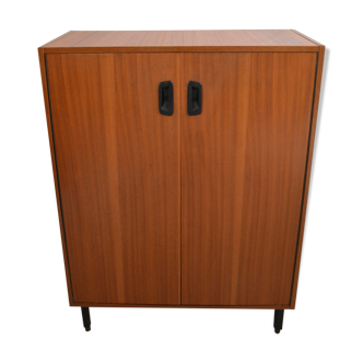 Vintage teak shoe cabinet