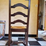 Set of 4 dining chairs Louis XIII style