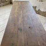 Oak farmhouse table