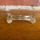 Series 5 antique knife rests portieux molded glass vintage tableware
