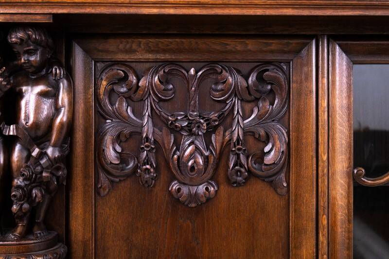 Monumental library, Western Europe, circa 1920.