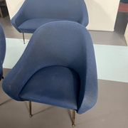Mid-century modern loveseat and armchairs 50s