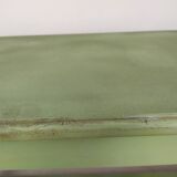Green console table