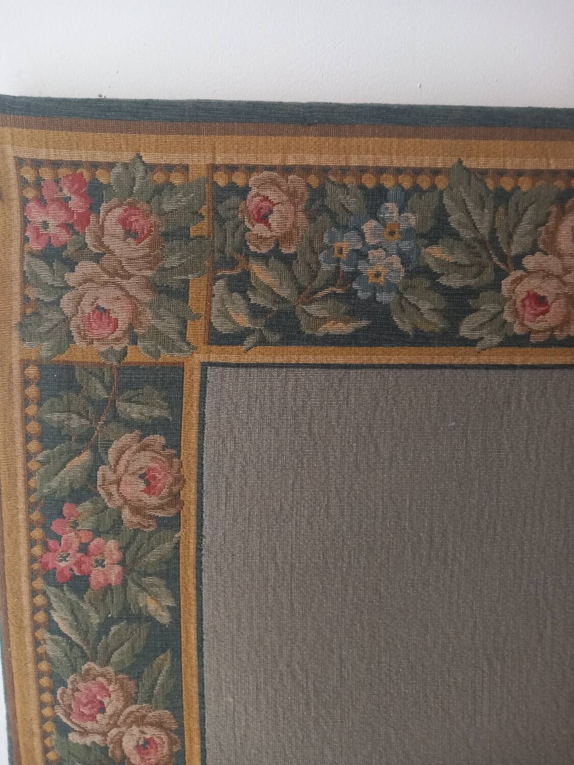 Genuine woven tapestry in the Aubusson style – pastoral French tapestry