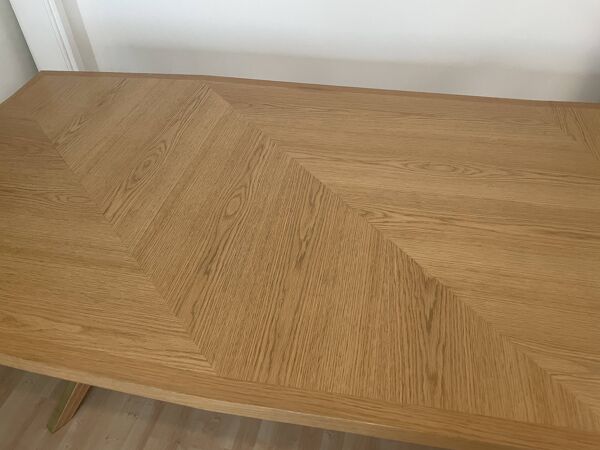 Table en chêne ''Jane'' par Roche Bobois