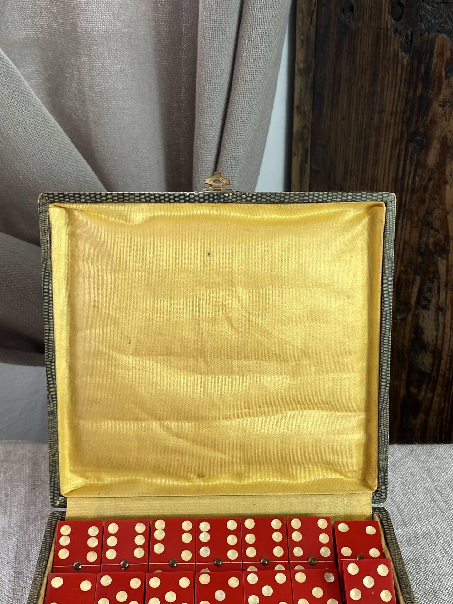 Bakelite domino set, 1930s
