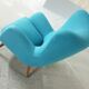 Fauteuil XXL wingback organique des années 50/60