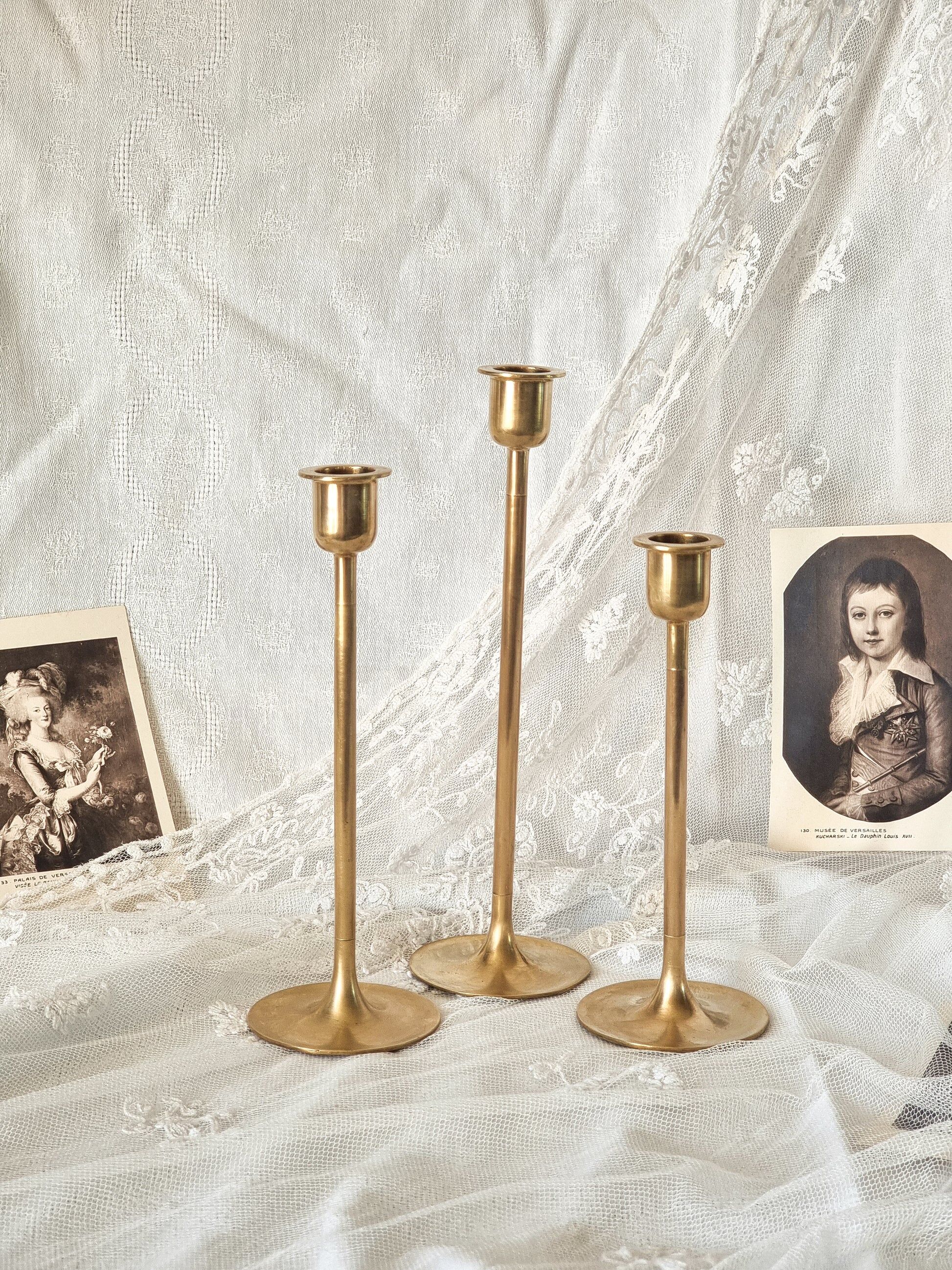 Candle holder trio