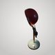 Vintage lamp 1950 Gino SARFATTI arte luce .. Vintage table lamp in mauve