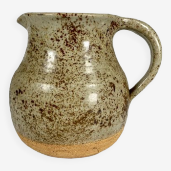 Turned sandstone water pitcher
