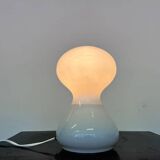 Glass midcentury table lamp by Ivan Jakes, Czechoslovakia, 1970s