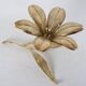 Brass flower ashtray