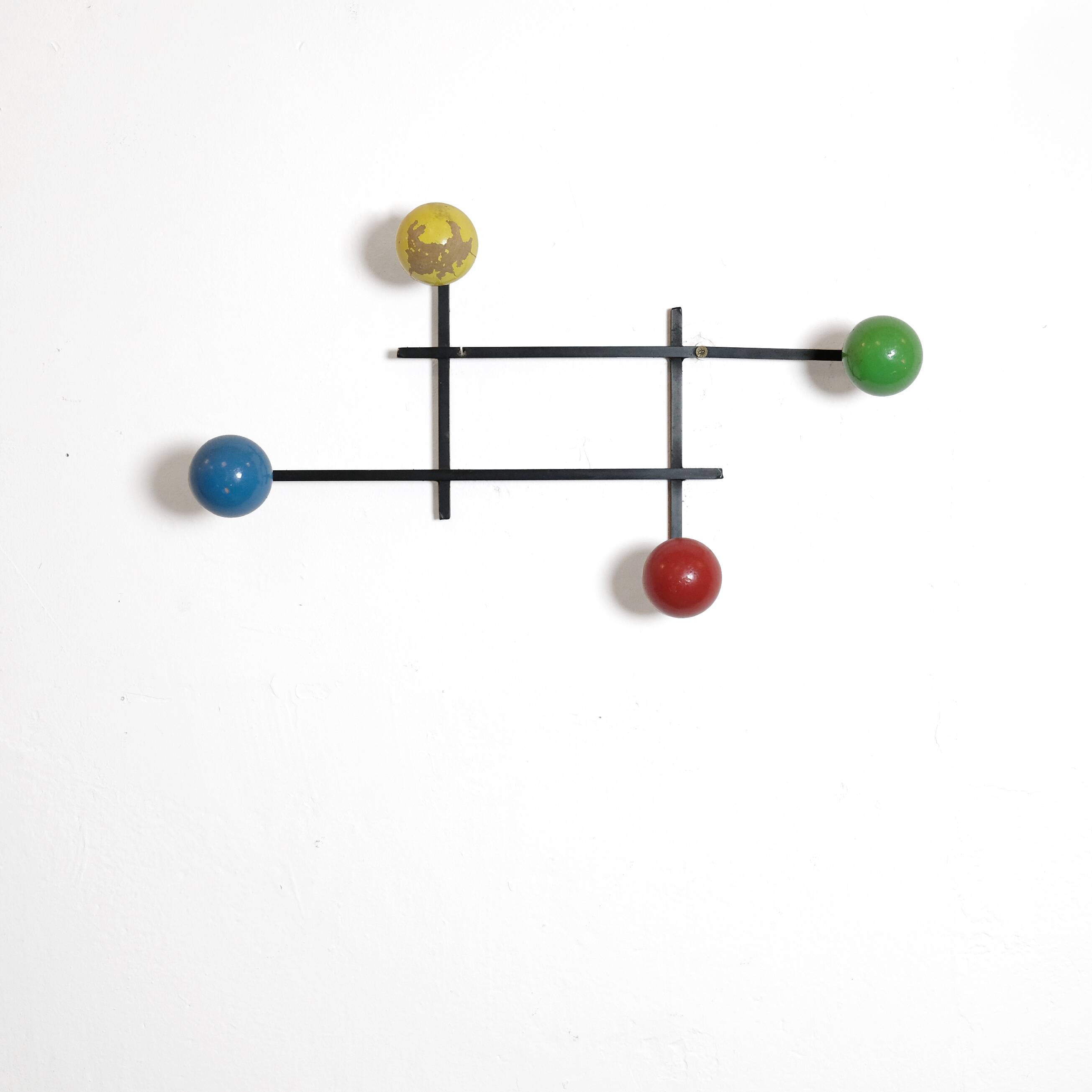 Vintage coat rack from the 60s-70s.