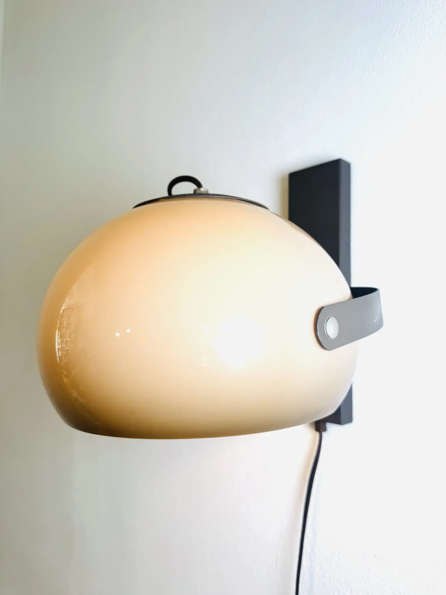 Sphere Rotating Wall Lamp By Dijkstra, The Netherlands, 1970S
