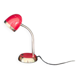Red chrome desk lamp