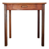 Table de bois ancienne avec son tiroir