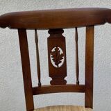Set of 4 solid wood chairs