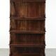 Elegant wooden  bookcase with a classic English look from the 20th century