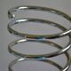 Chrome metal spring umbrella holder