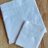 Baby sheet and pillowcase