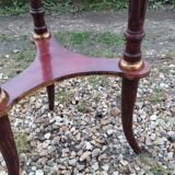 Antique Louis XVI style side table with marble top
