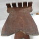 Vintage wooden bench footrest vintage plant holder
