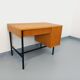 Bureau moderniste vintage Multitable par Jacques Hitier en bois de chêne
