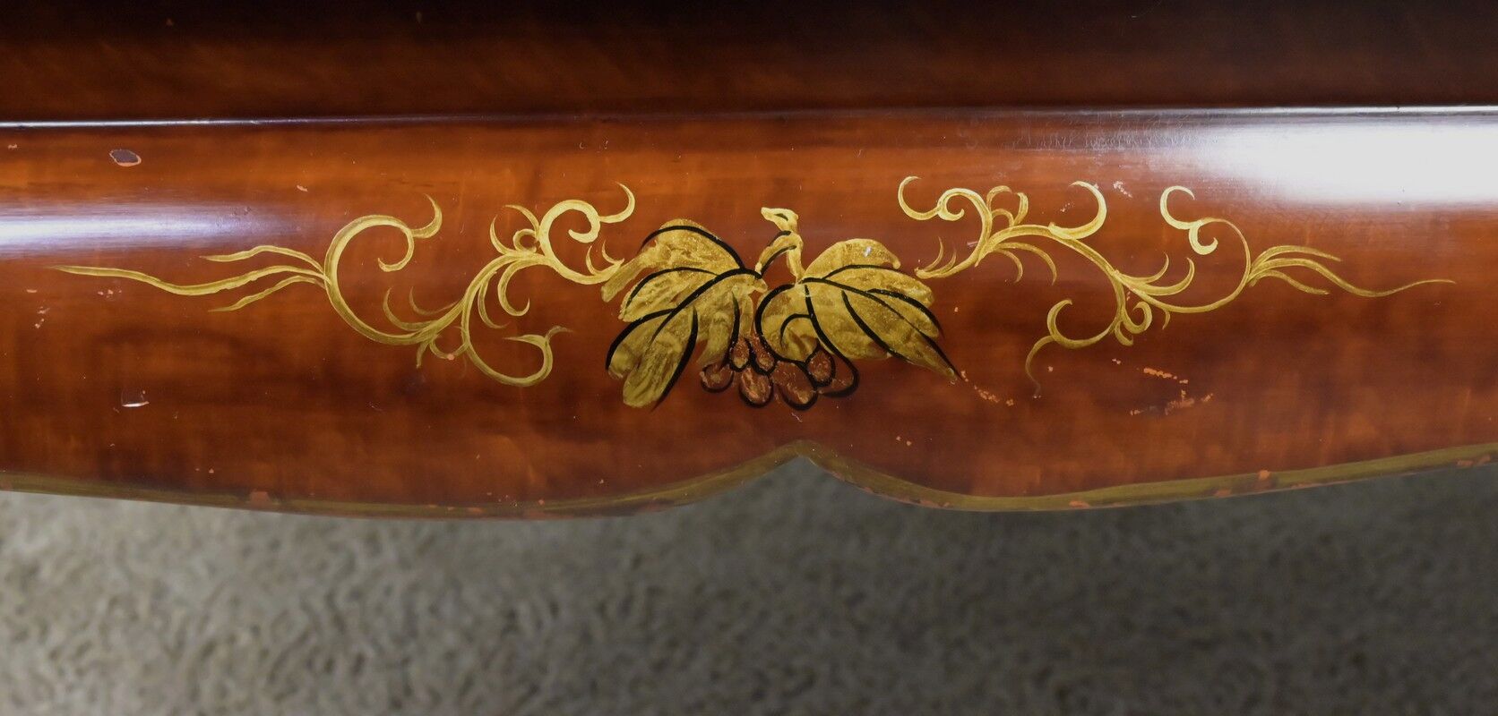 Lacquered wooden coffee table, China – Mid 20th century