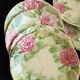 Exclusive antique dessert service in faience/terracotta with slip from 1900.