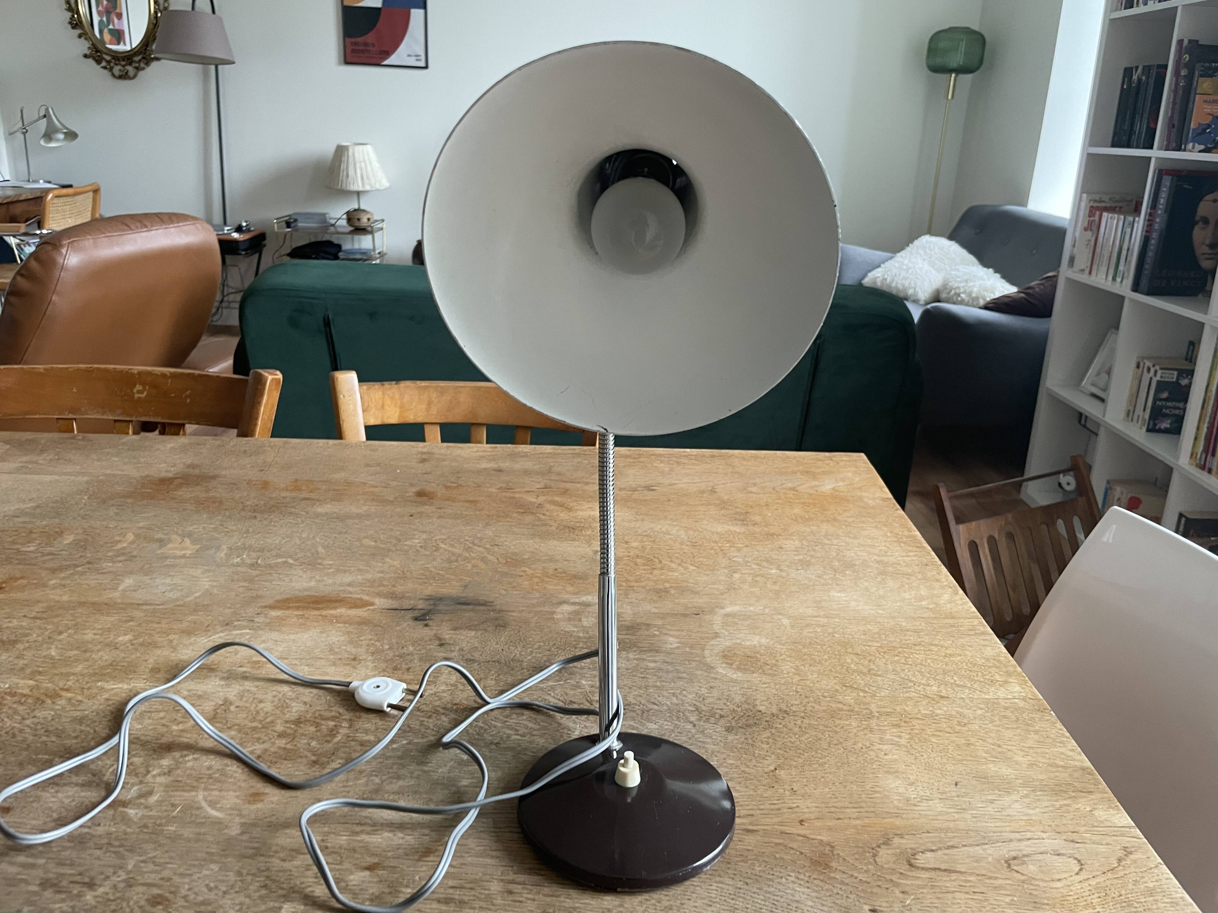 Lampe de bureau années 50