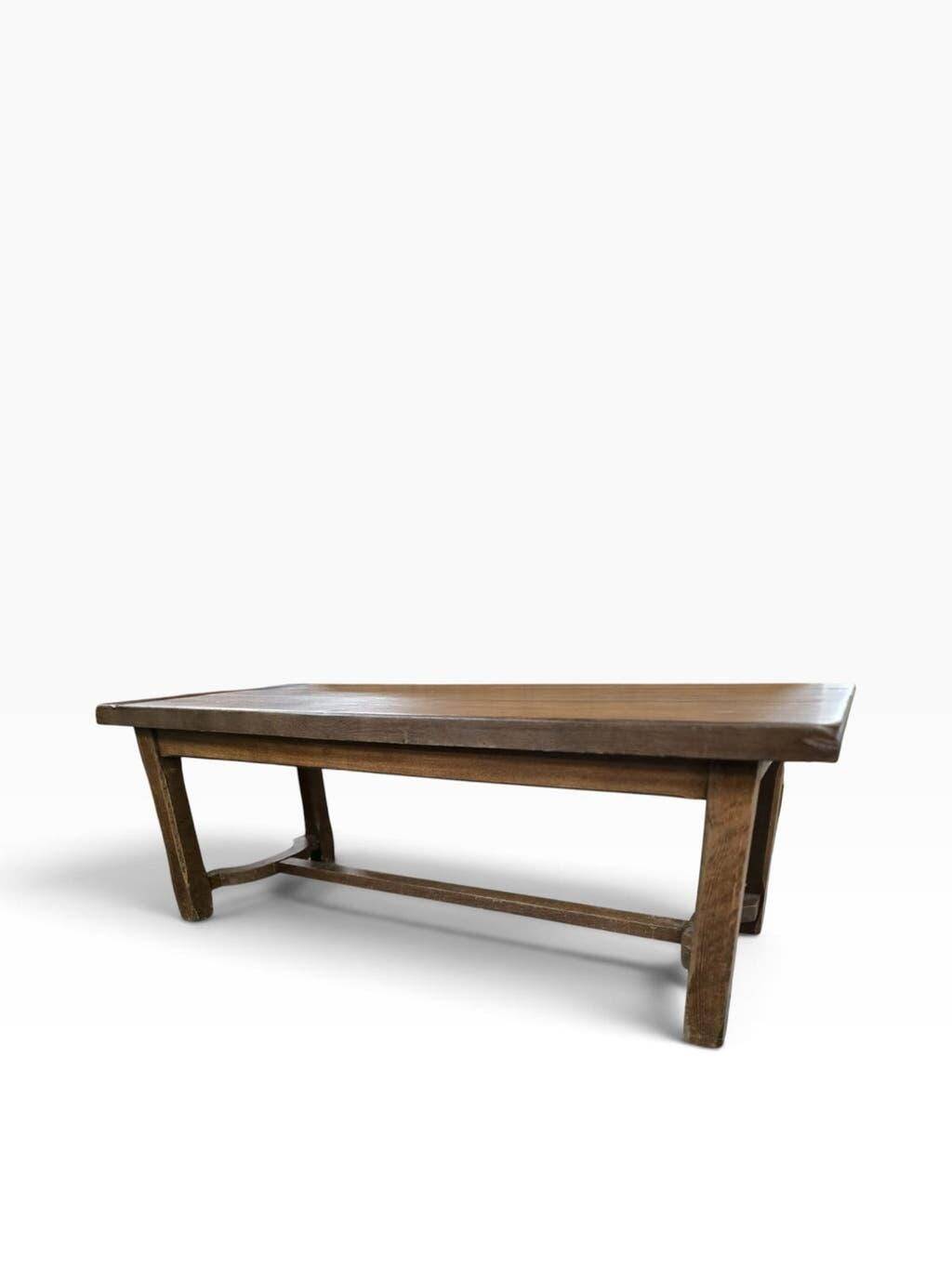 XL vintage dining table in solid wood